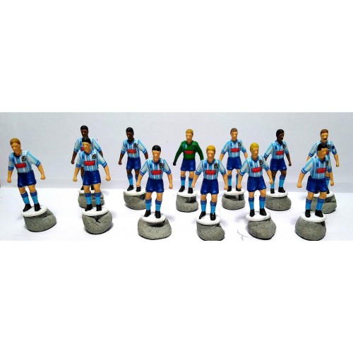 Subbuteo Andrew Table Soccer Coventry City 1987 FA Cup Winners kit only 12 players no bases no box